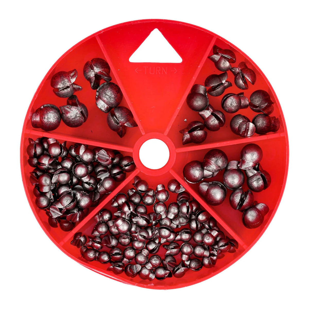 Eagle Claw Removable Split Shot Assortment | 124pc