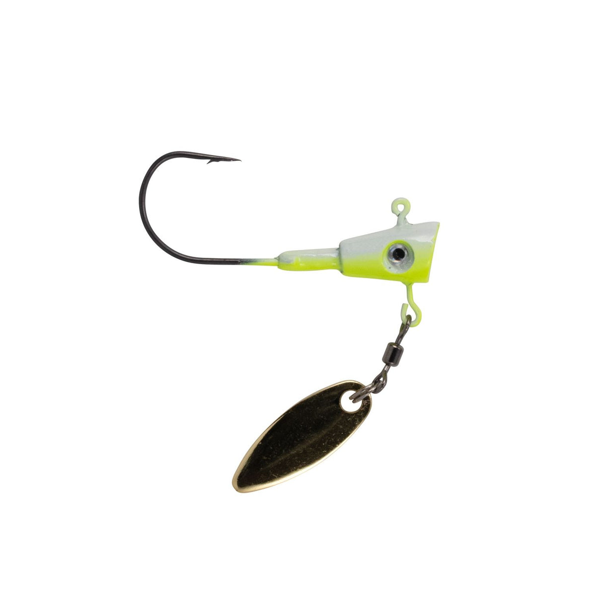 Leland's Lures Crappie Magnet Fin Spin Jig Heads 1/8oz | 3pk
