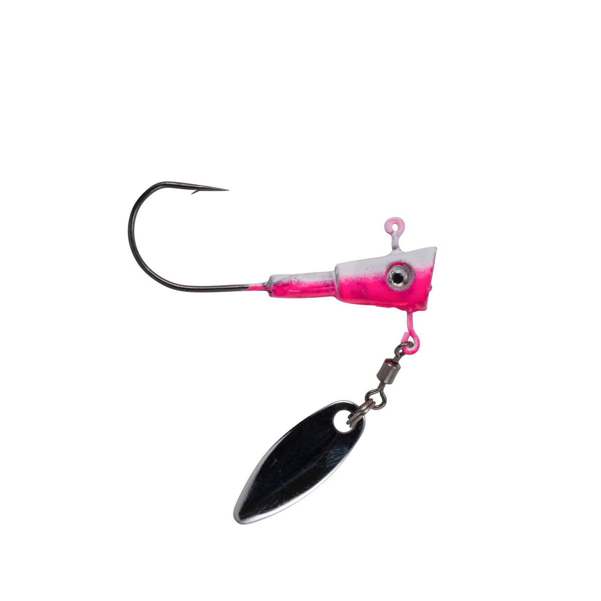 Leland's Lures Crappie Magnet Fin Spin Jig Heads 1/8oz | 3pk