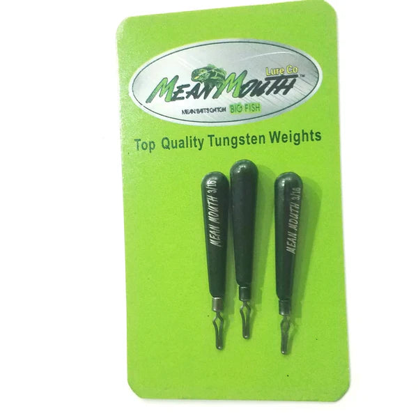 Mean Mouth | Skinny Cinch On Drop Shot Tungsten Weights