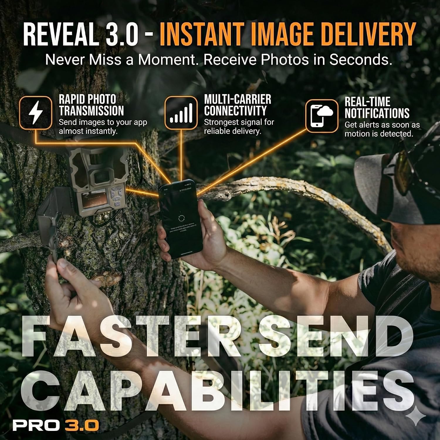 Tactacam REVEAL Pro 3.0 Cellular Trail Camera