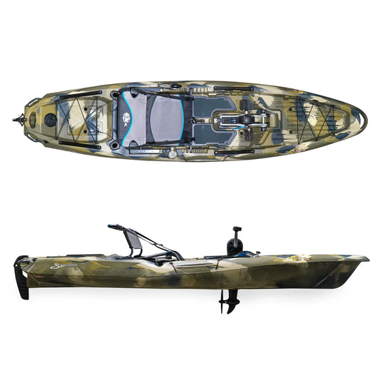 3 Waters Kayak Big fish 120 Terra Camo PDL