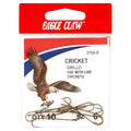 Eagle Claw Cricket Aberdeen Light Wire Large Shank | 10pk