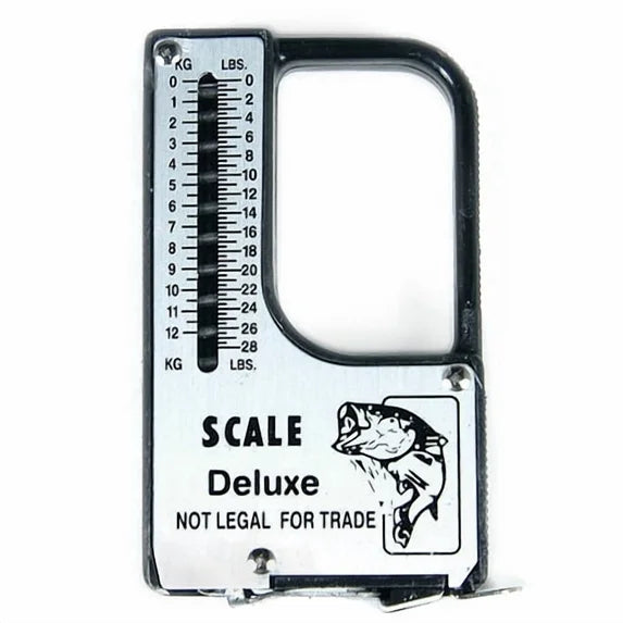 Eagle Claw Fisherman's Scale & Tape Measure | 28lbs