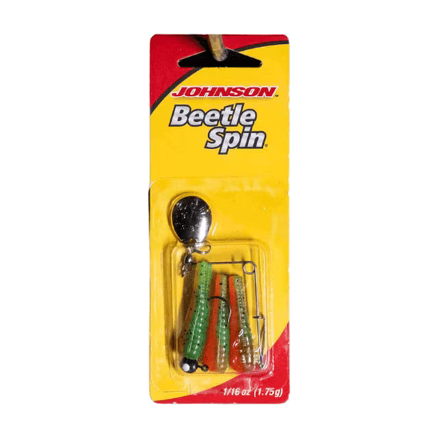 Johnson Beetle Spin Nickel Blade Spinnerbait 1/8oz | 3pk