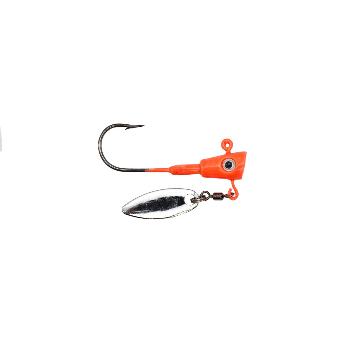 Leland's Lures Crappie Magnet Fin Spin Jig Heads 1/8oz | 3pk