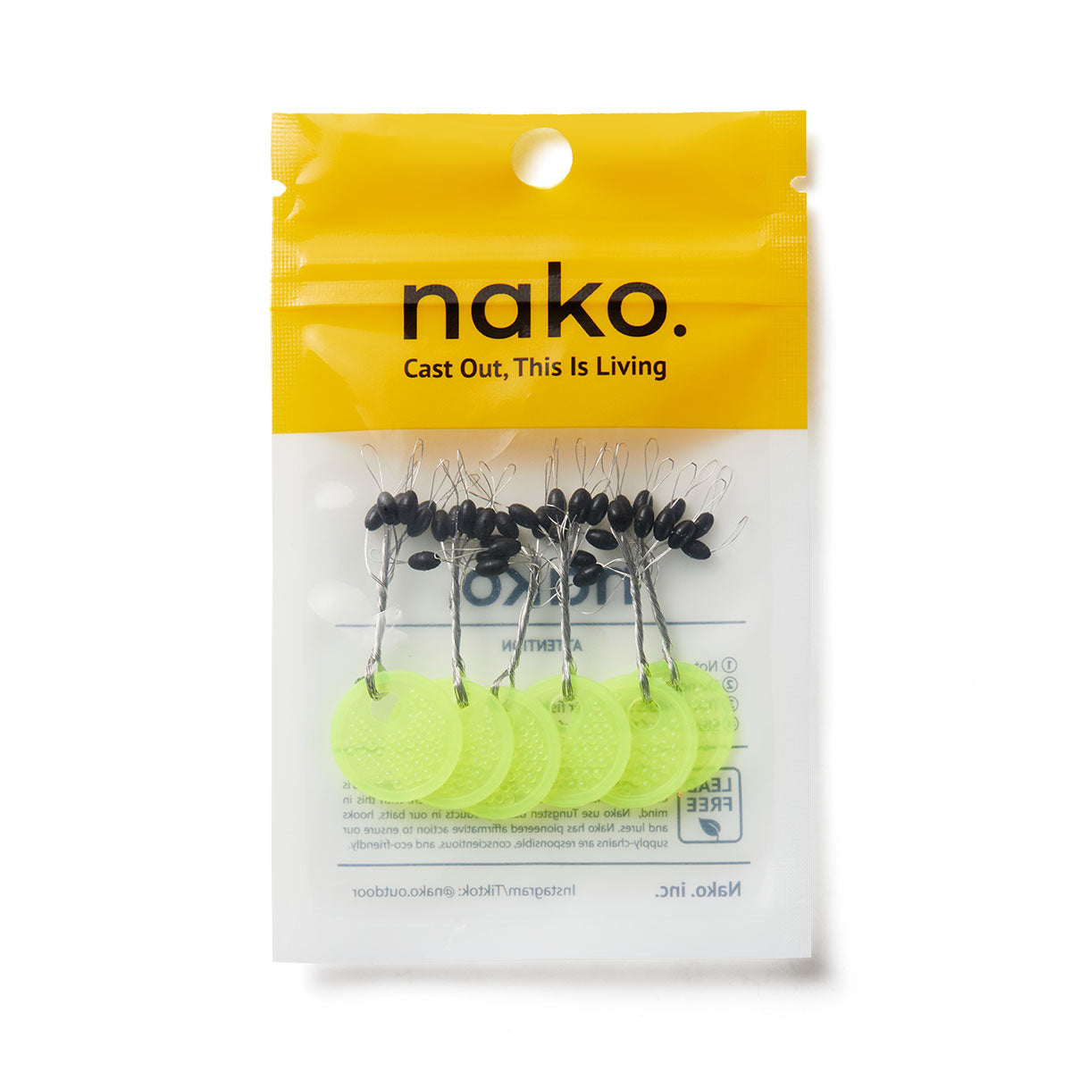 Nako Bobber Stoppers Black 36pk