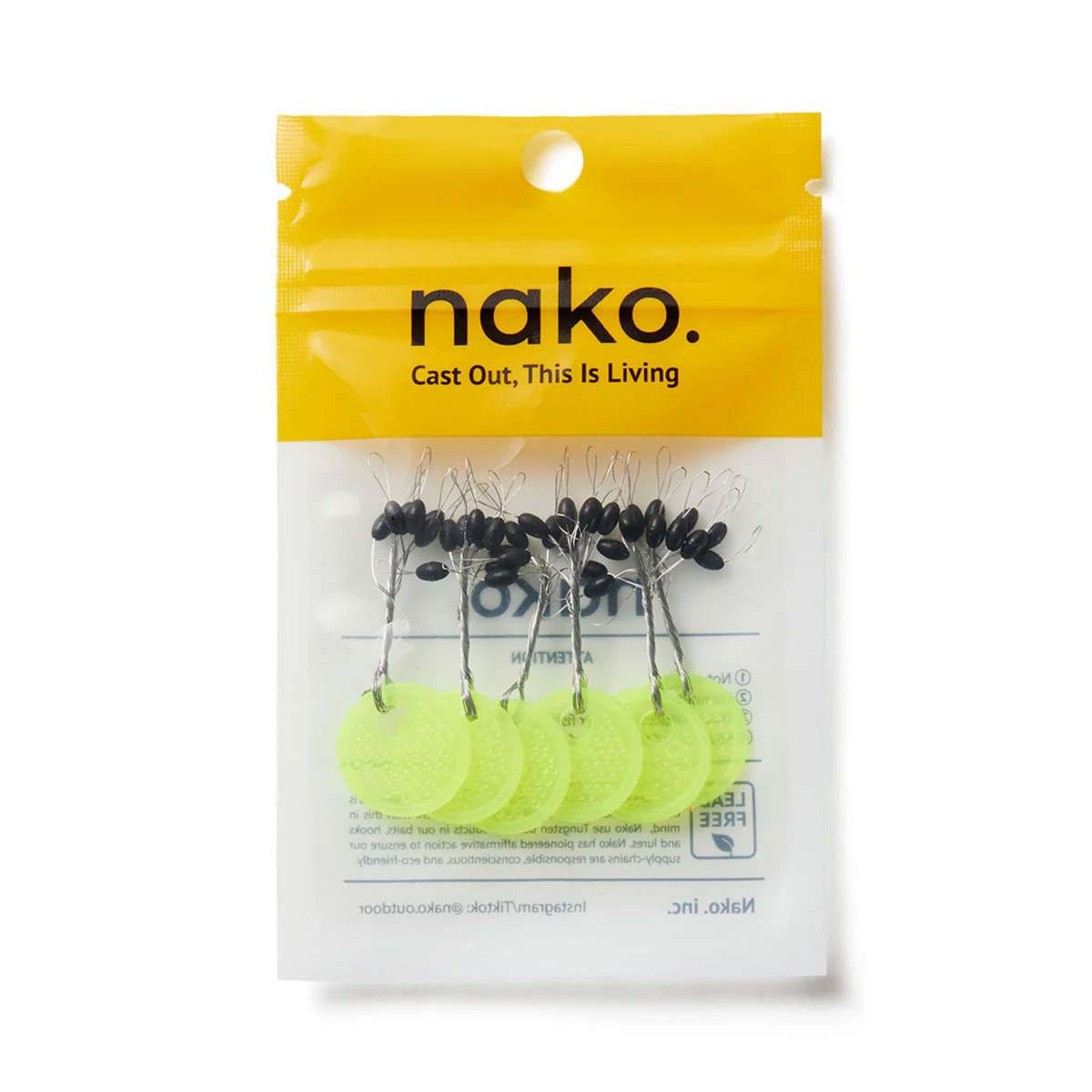 Nako Bobber Stoppers Black 36 PK