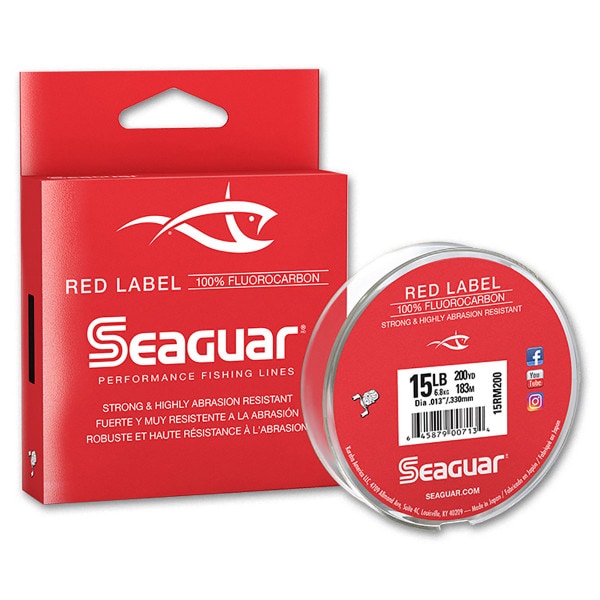 Seaguar Red Label 100% Flourocarbon 200 Yd