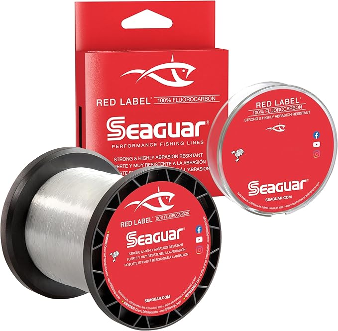 Seaguar Red Label 100 % Fluorocarbon 1000 Yard Spool