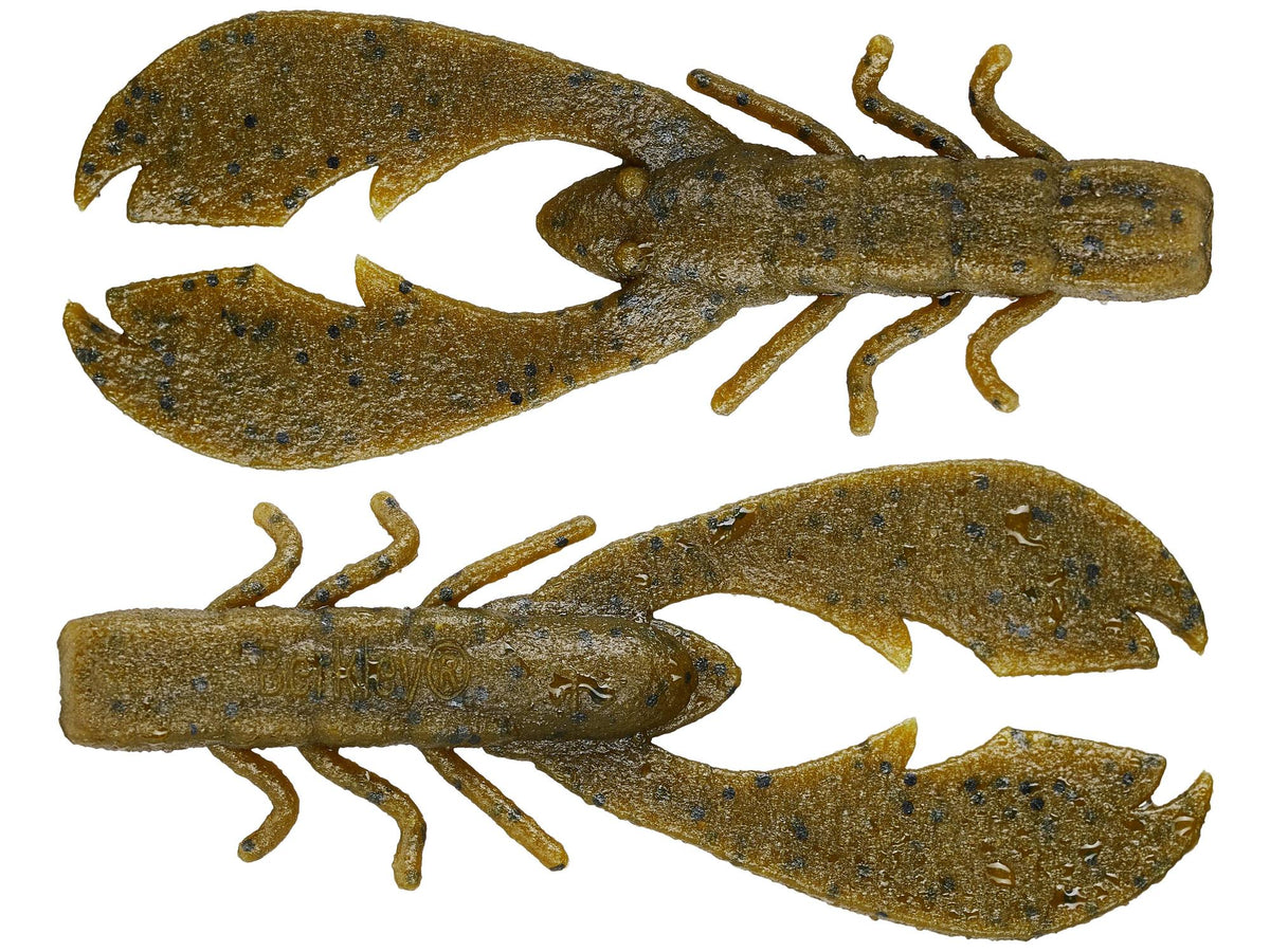 Berkley Powerbait Maxscent 3" Chigger Craw 8pk | Green Pumpkin