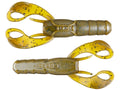 Secret Lures Stupid Craw 3.7" | Green Pumpkin