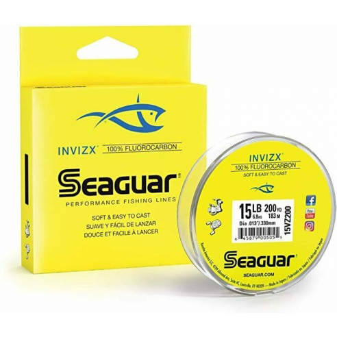 Seaguar INVIZX 100% Fluorocarbon 200 YD