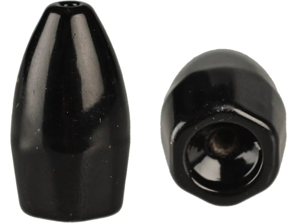 Strike King | Tour Grade Tungsten Bullet Weight | Black